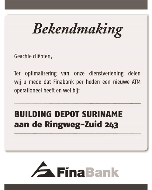 Nieuwe Atm Building Depot